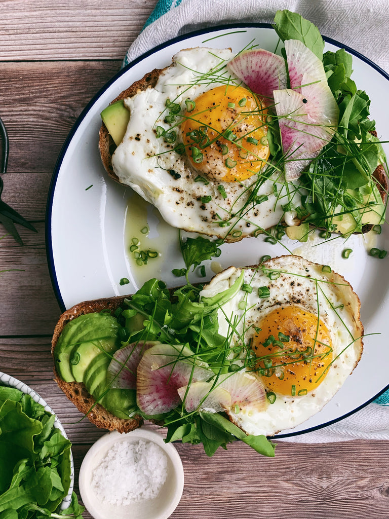 Egg & Avocado Tartine