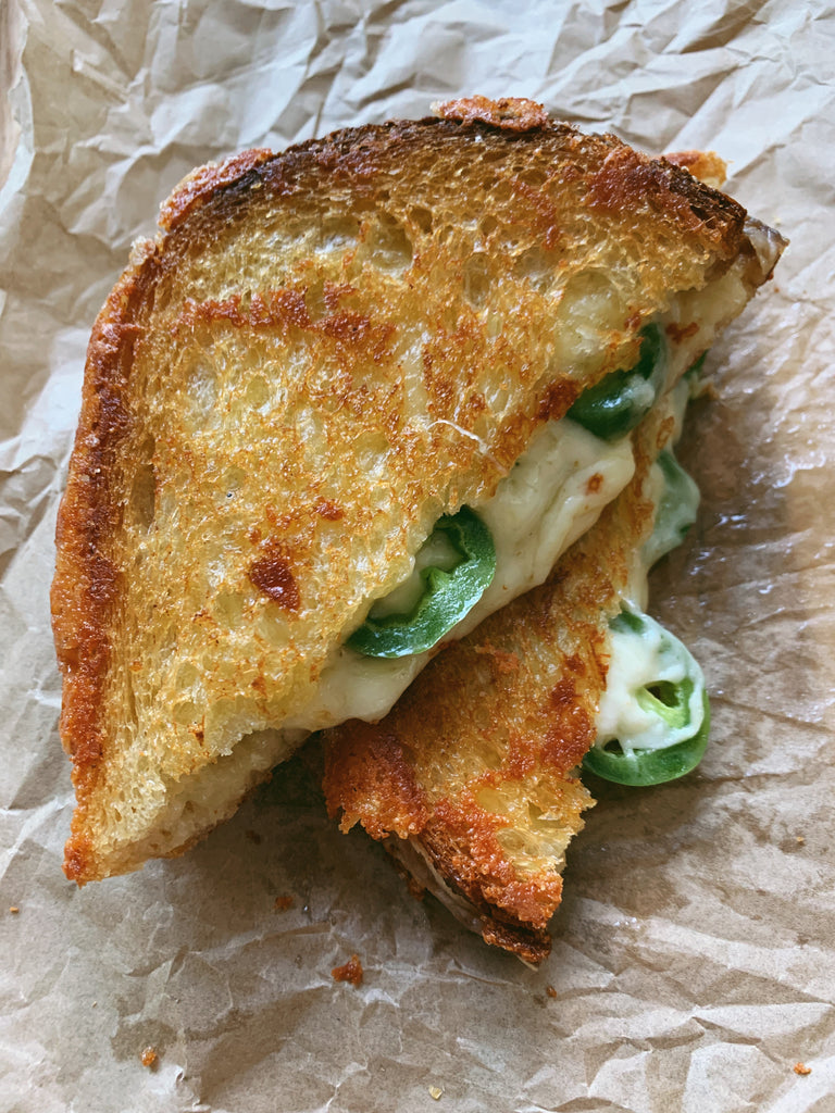 The Best Jalapeño Grilled Cheese