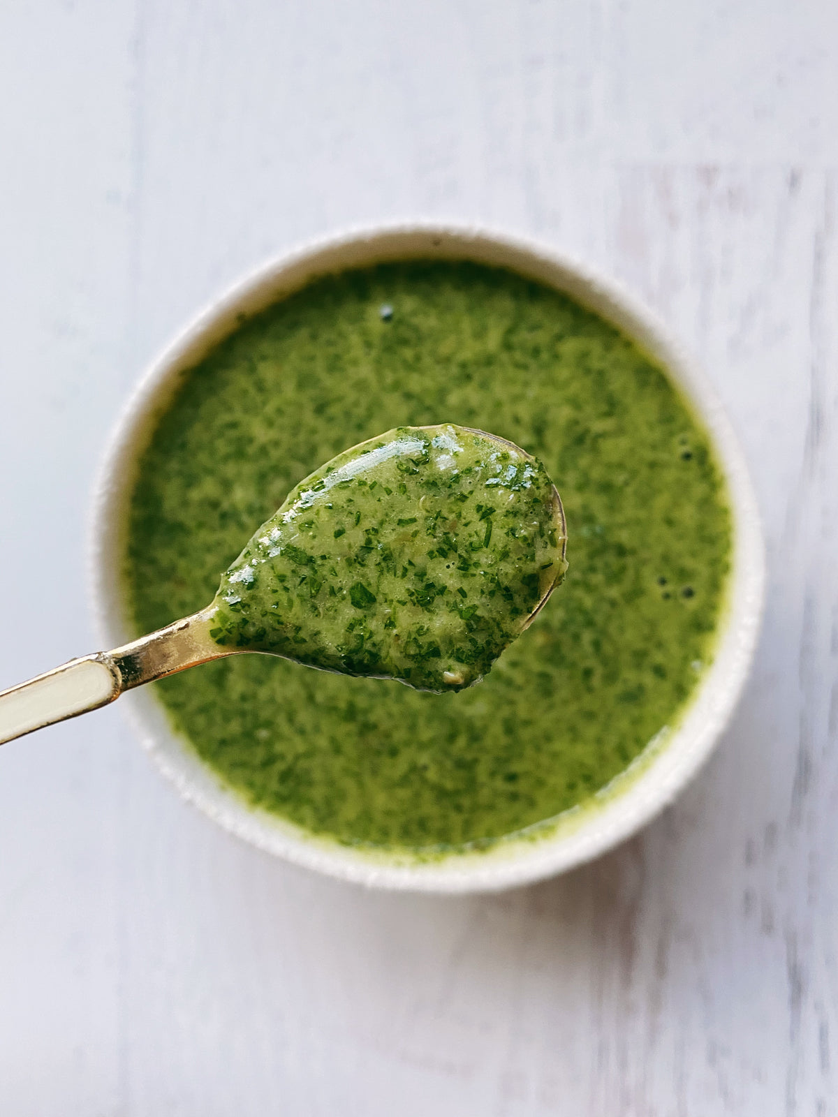 A zesty herby caper salsa– For The Love of Bread