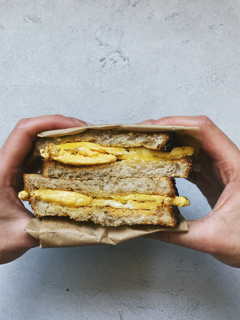 Bodega style egg & cheese