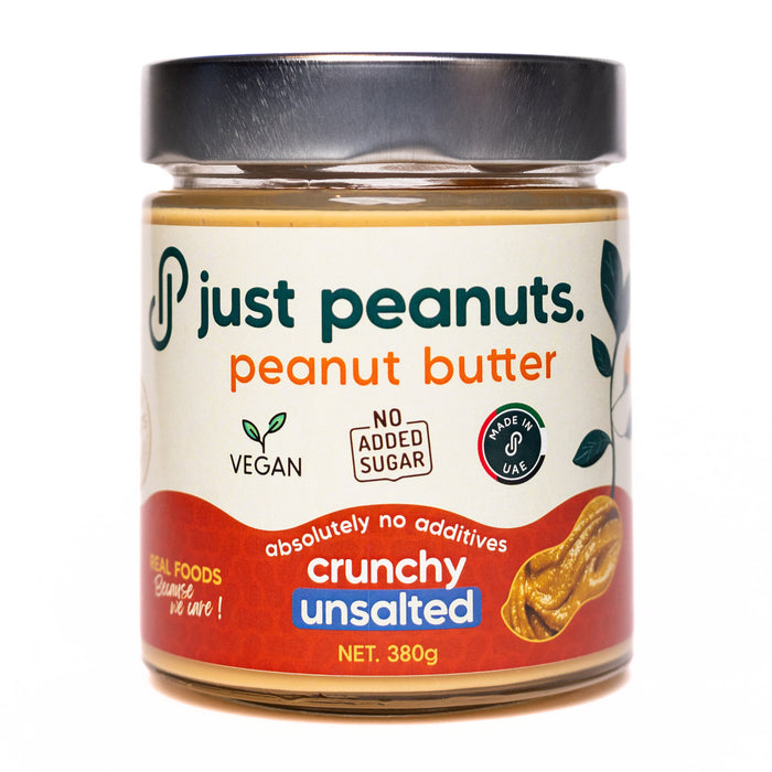 Just Peanuts - Unsalted Crunchy Peanut Butter